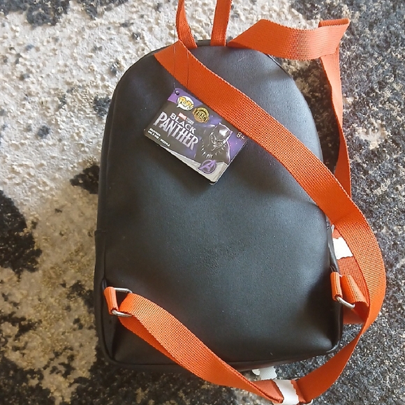 Vibrant Orange N Camo green and Black Panther Bag - Picture 2 of 2